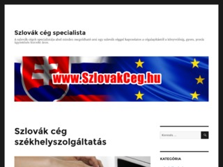 Részletek : Szlovák cég specialista