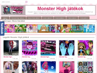 Legjobb online Monster high játékok