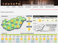 Részletek : Időjárás - előrejelzés - pillanatnyi időjárás - várható időjárás - Budapest és a hazai nagyvárosok(Budapest,Debrecen,Szeged,Győr) időjárása
